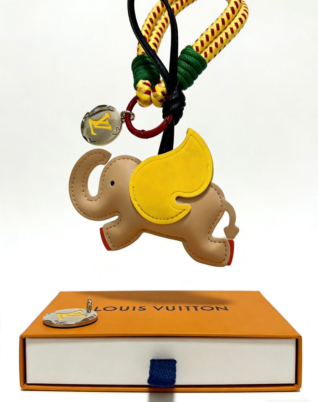 Louis Vuitton Tan and Yellow Horse Keychain - album image 3