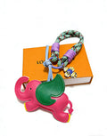 Louis Vuitton Pink and Green Horse Keychain - album image 1
