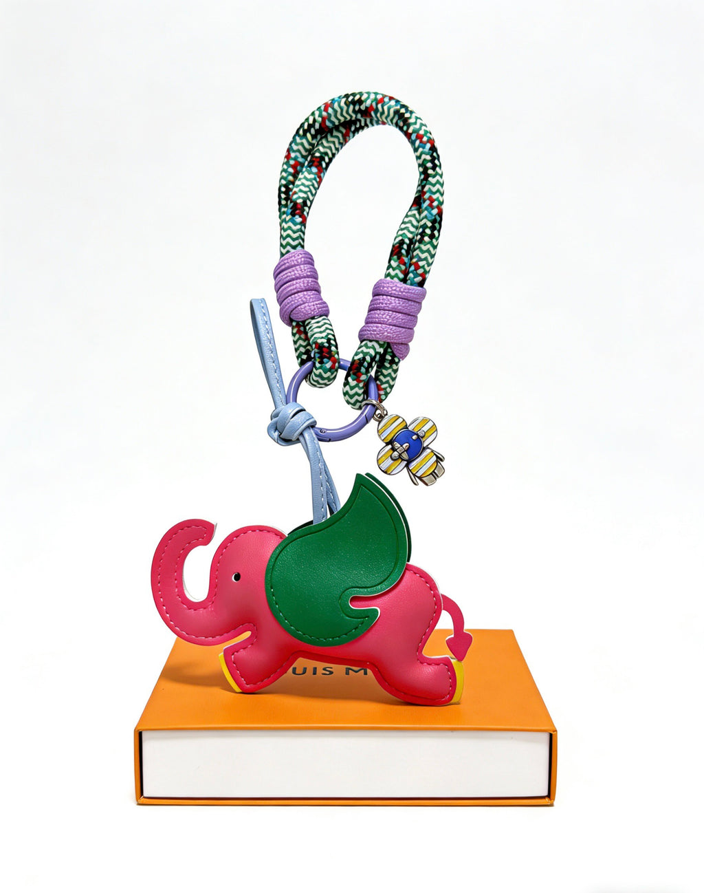 Louis Vuitton Pink and Green Horse Keychain - album image 2