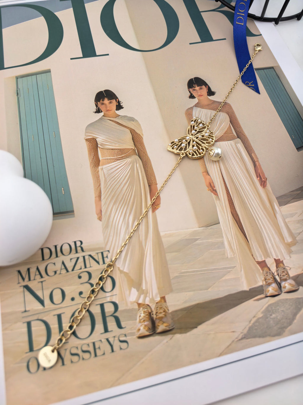 Dior Bow Charm Chain Bracelet - product image 2