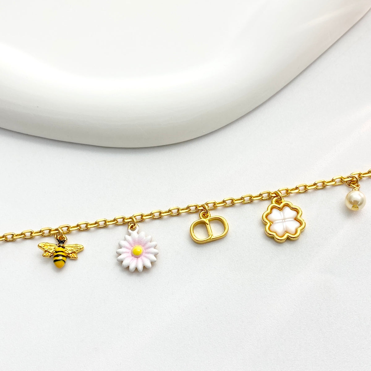 Dior Daisy Bee and CD Charm Bracelet - product image 2