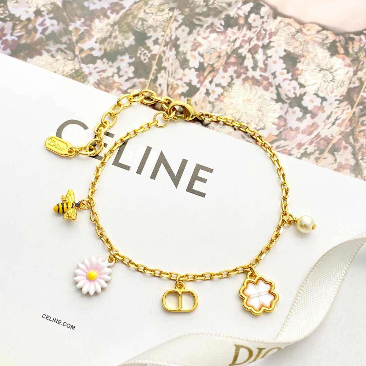 Dior Daisy Bee and CD Charm Bracelet - product image 1