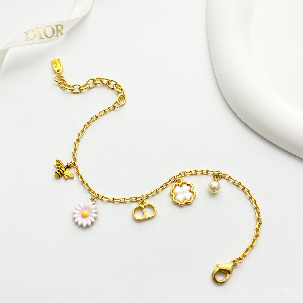 Dior Daisy Bee and CD Charm Bracelet - product image 5