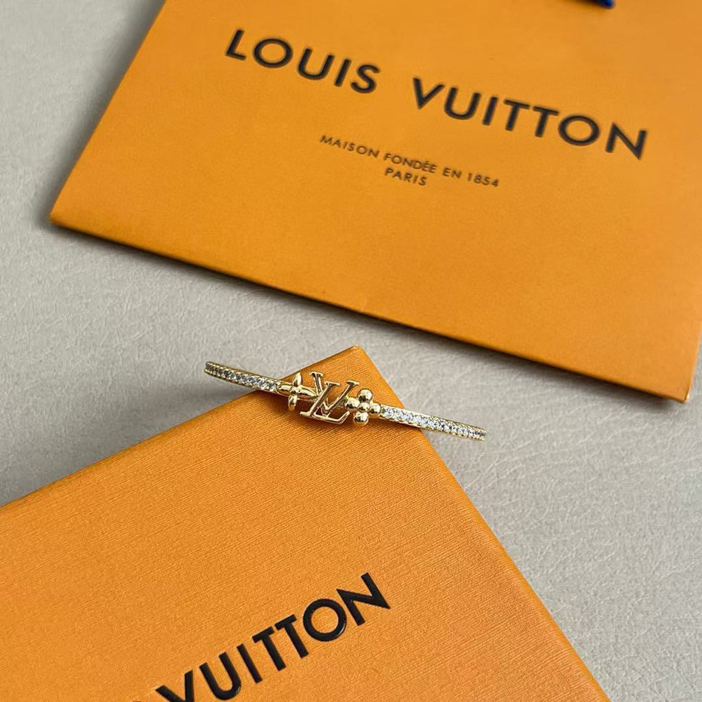 Louis Vuitton LV Letter Open Bangle - album image 4