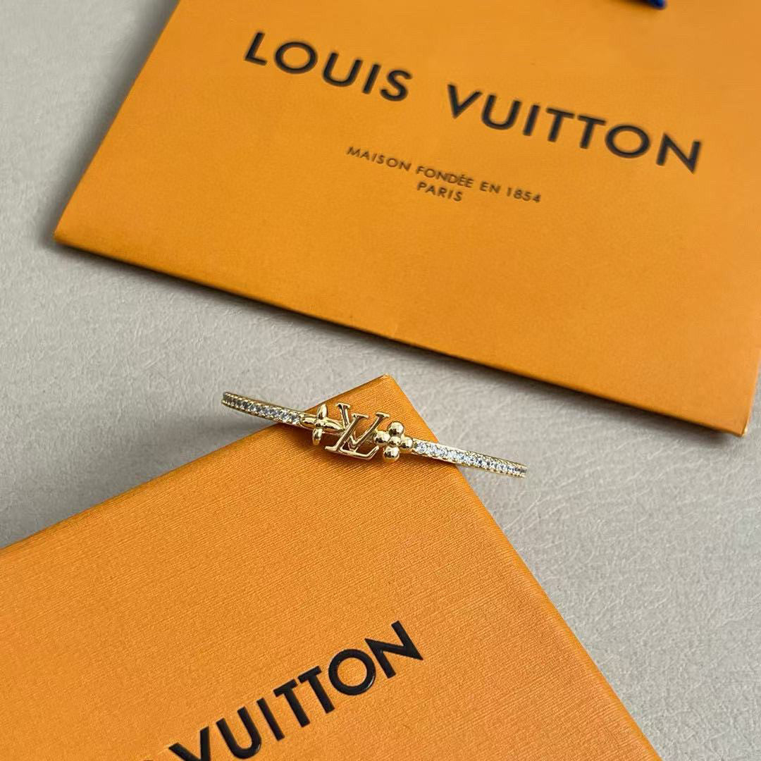 Louis Vuitton LV Letter Open Bangle - album image 4