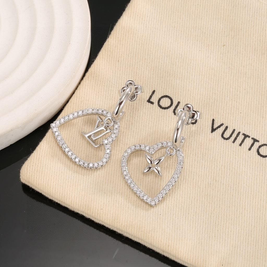 Louis Vuitton LV Letter Stud Earrings - album image 4