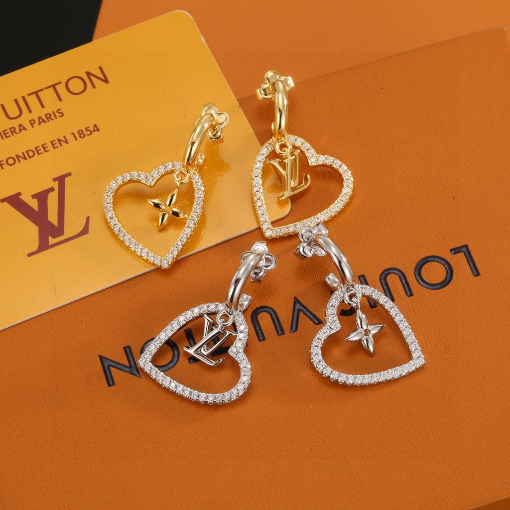 Louis Vuitton LV Letter Stud Earrings - album image 1