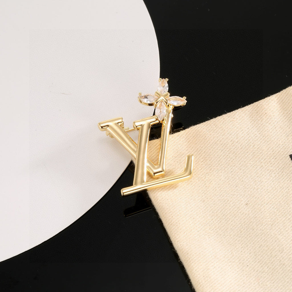 Louis Vuitton LV Letter Brooch - album image 6