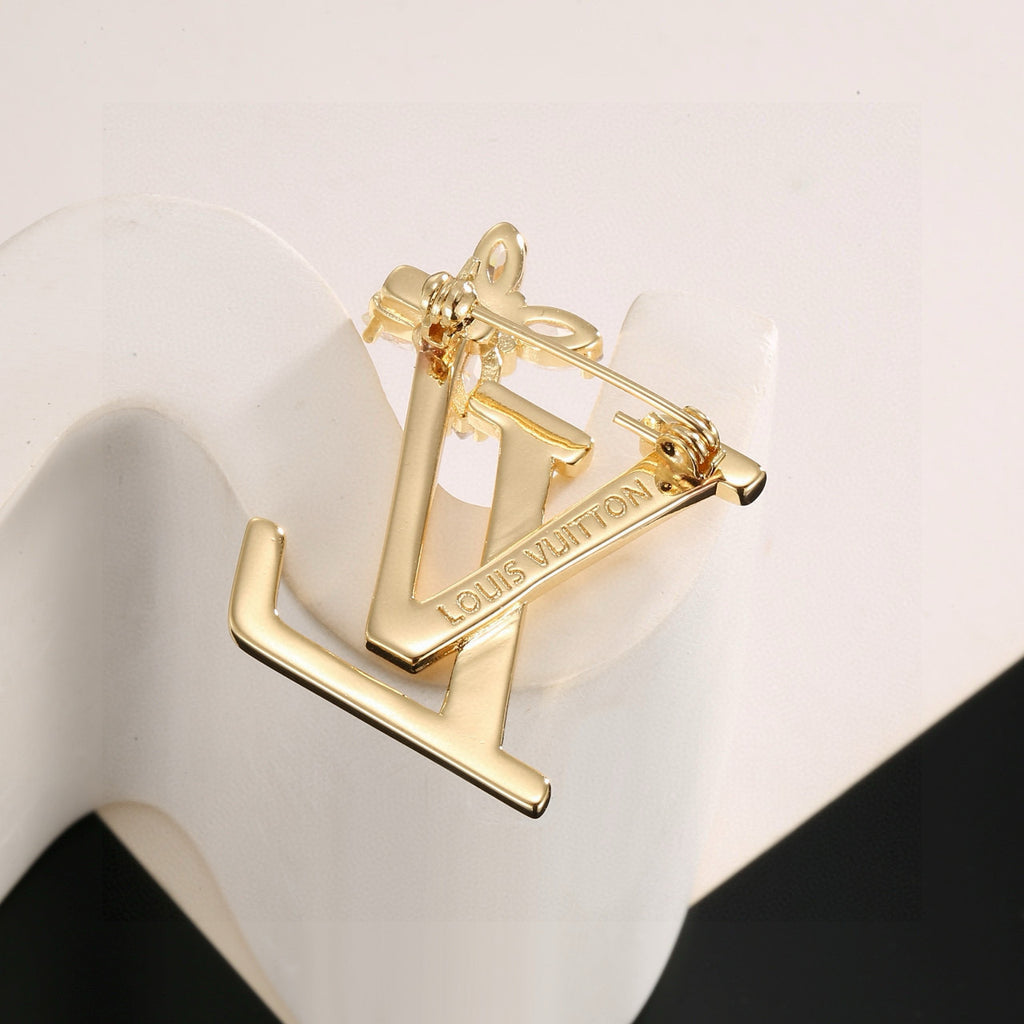 Louis Vuitton LV Letter Brooch - album image 5