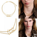 Louis Vuitton LV Letter Necklace - album image 1