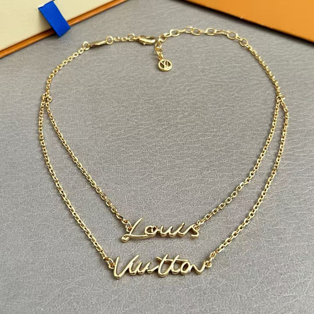 Louis Vuitton LV Letter Necklace - album image 2