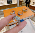 Louis Vuitton Silver-Tone Antiqued Ring - album image 1
