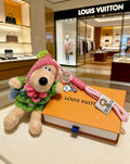 Louis Vuitton Pink Hooded Plush Character Bag Charm - album image 1