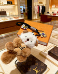 Louis Vuitton Brown Plush Character Bag Charm - album image 1