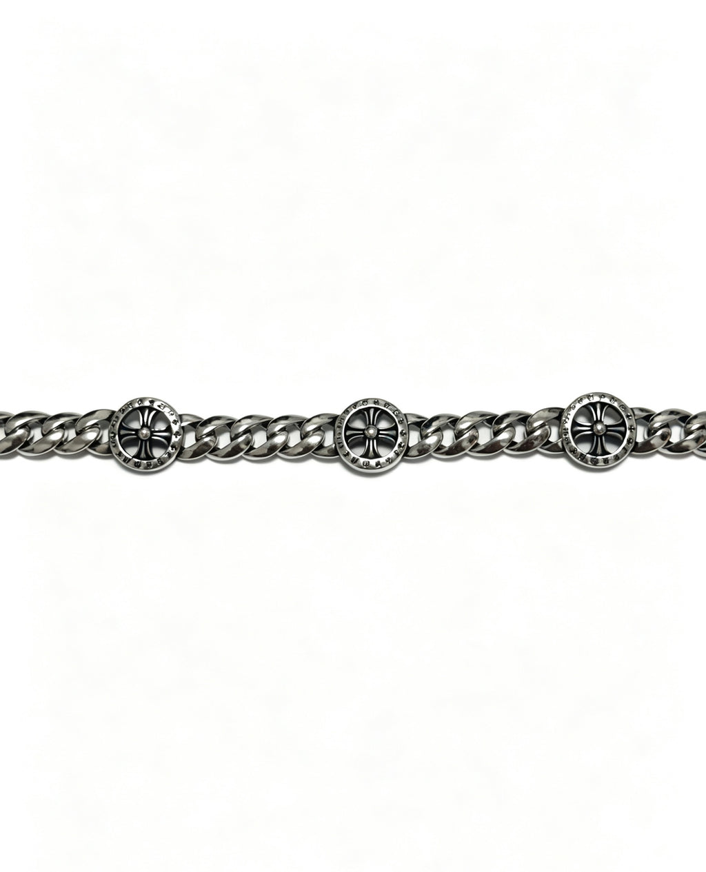 Chrome Hearts Cross Fleur-de-Lis Antiqued Polished Bracelet - album image 7