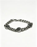 Chrome Hearts Cross Fleur-de-Lis Antiqued Polished Bracelet - album image 1