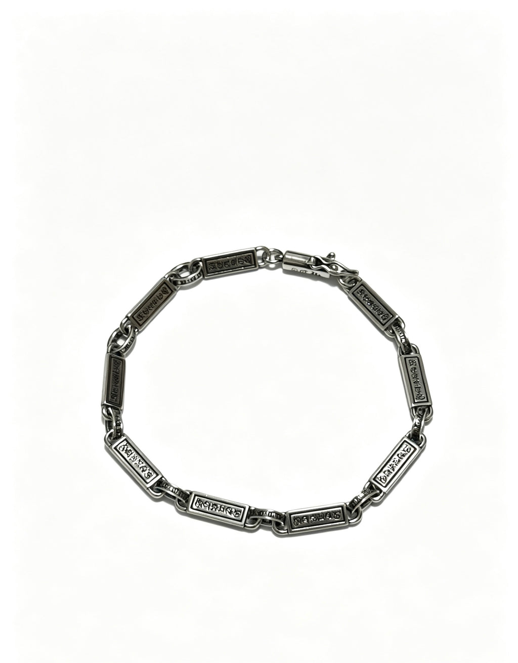 Chrome Hearts Cross Fleur-de-Lis Antiqued Polished Bracelet - album image 1