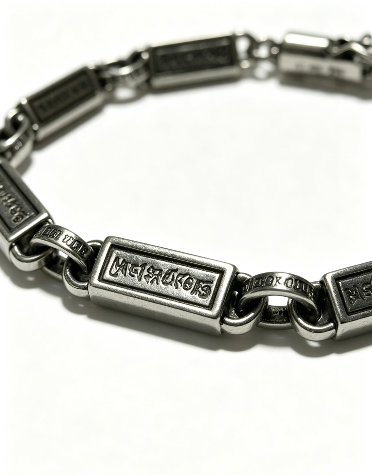 Chrome Hearts Segmented Bar Link Bracelet - album image 6