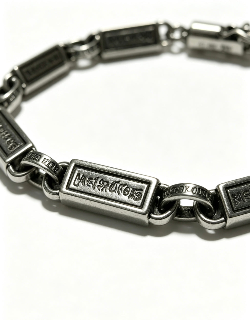 Chrome Hearts Cross Fleur-de-Lis Antiqued Polished Bracelet - album image 6