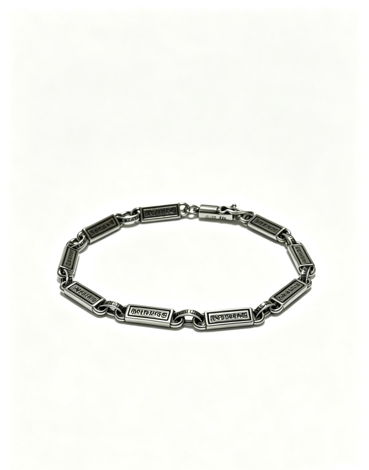 Chrome Hearts Cross Fleur-de-Lis Antiqued Polished Bracelet - album image 3