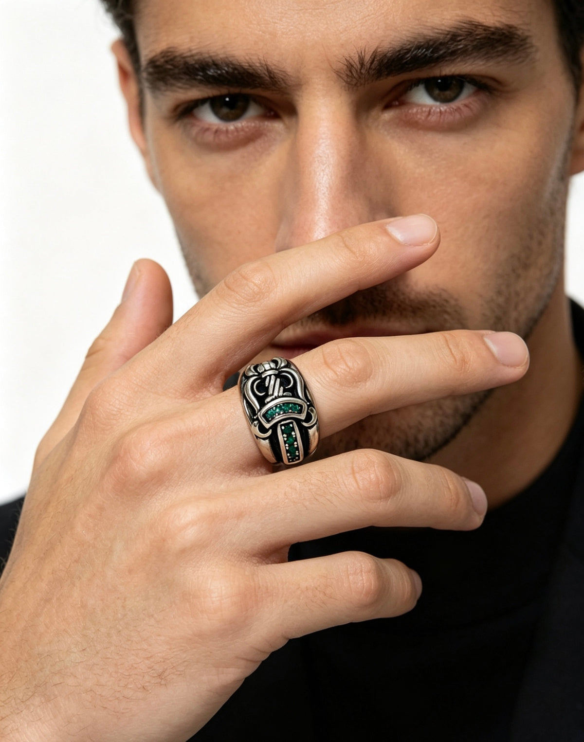 Chrome Hearts Cross Ring - album image 7