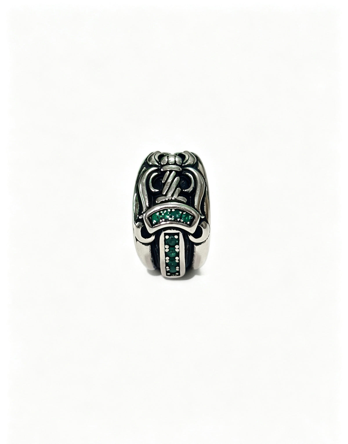 Chrome Hearts Layered Edge Script Ring - album image 4