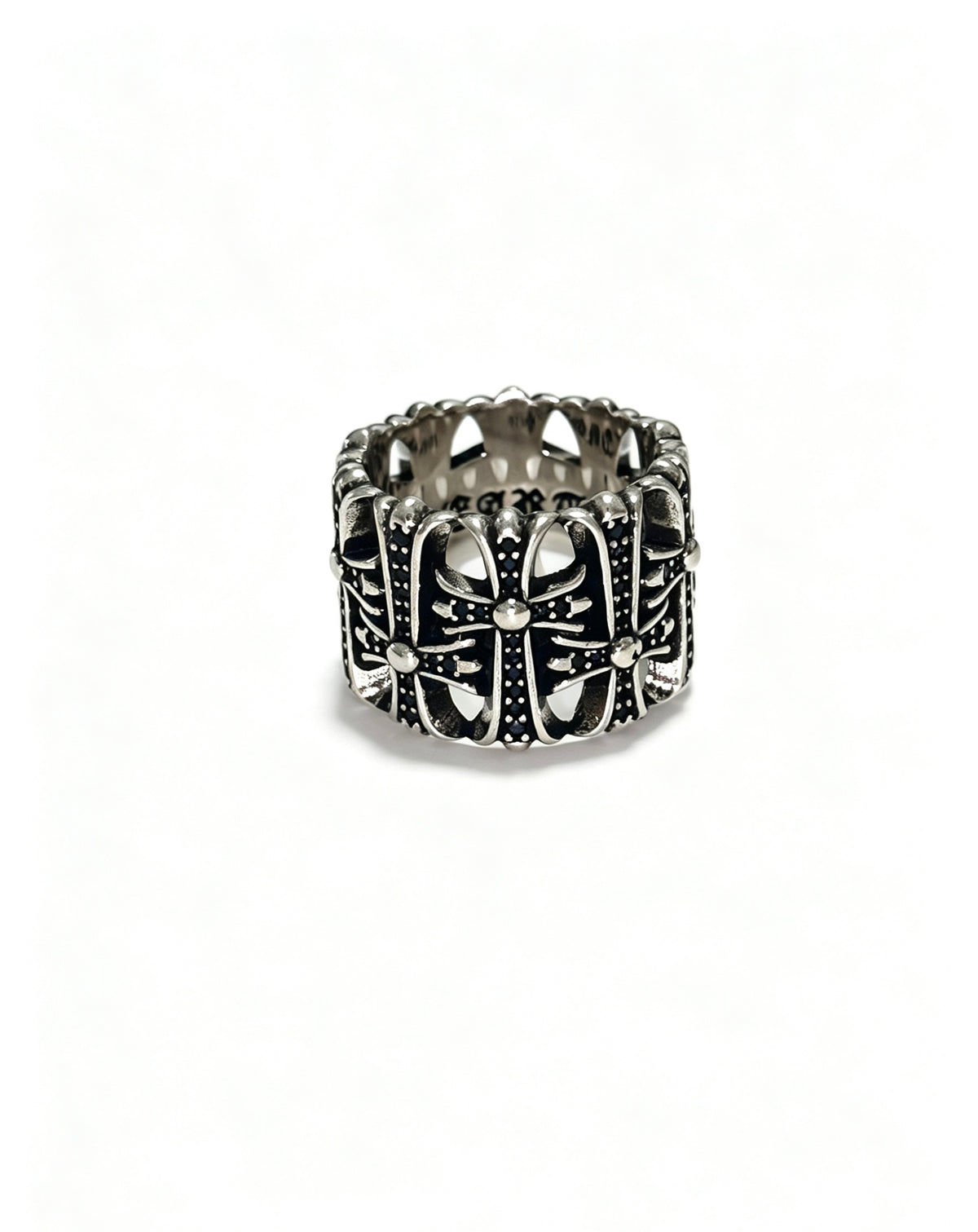 Chrome Hearts Compact Gothic Cross Signet Ring - album image 1