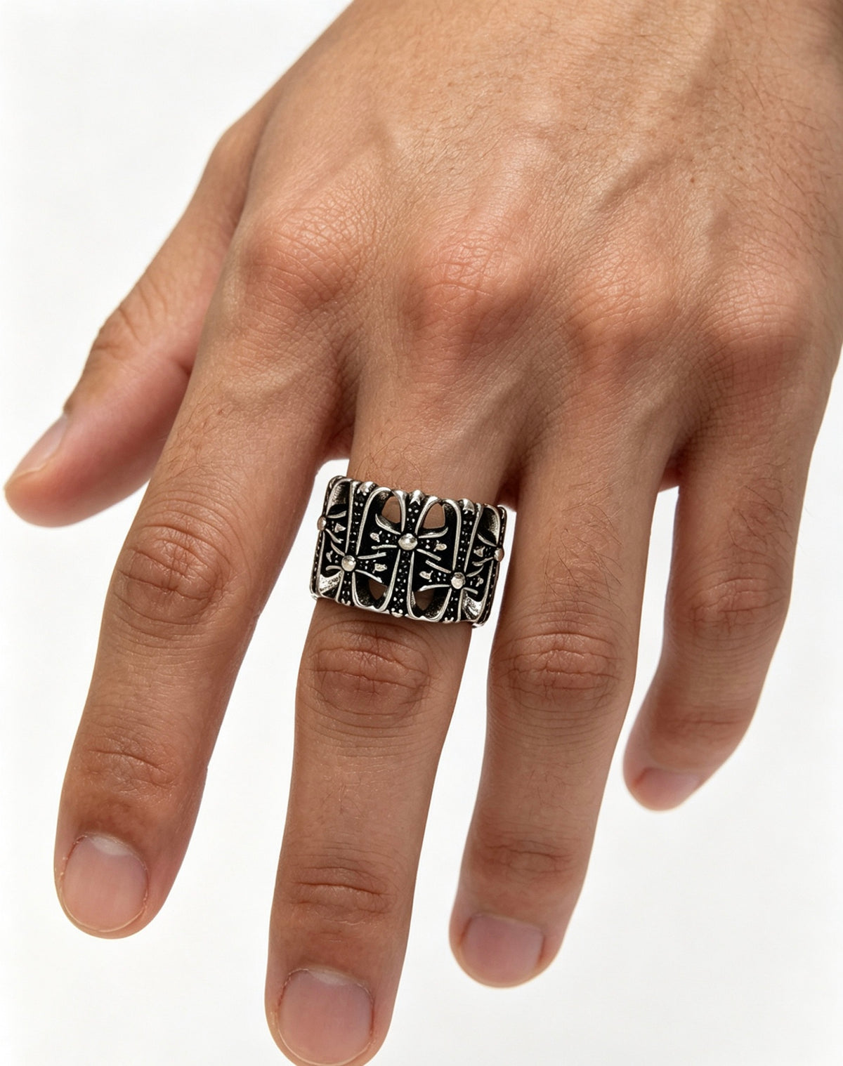 Chrome Hearts Cross Ring - album image 7
