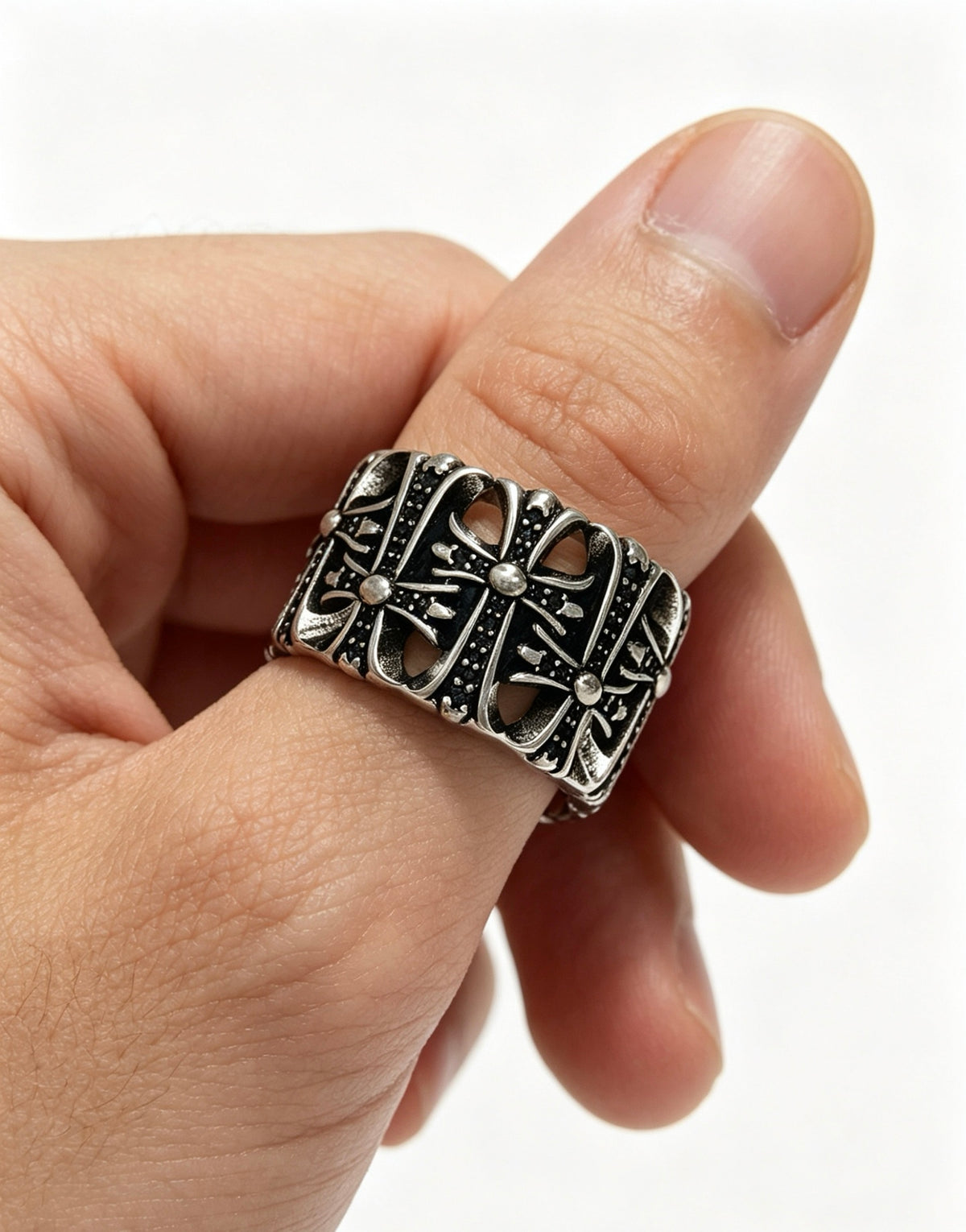 Chrome Hearts Cross Ring - album image 8