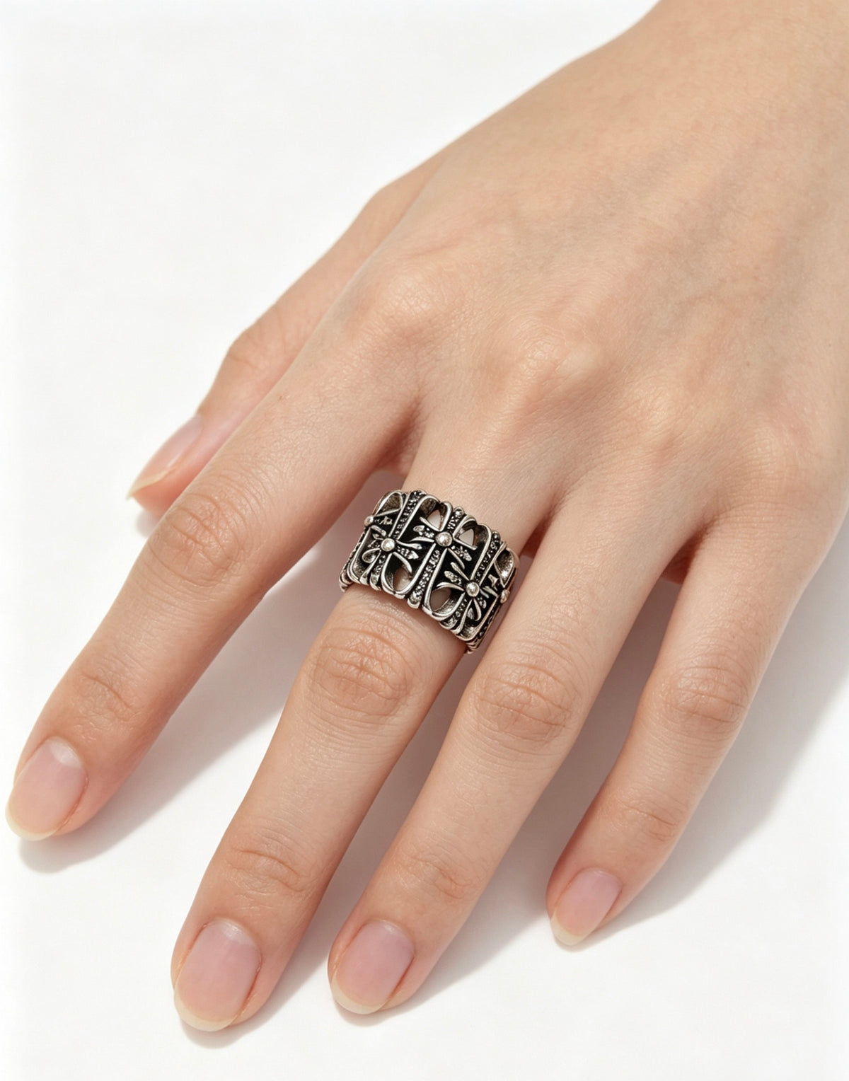 Chrome Hearts Cross Ring - album image 9