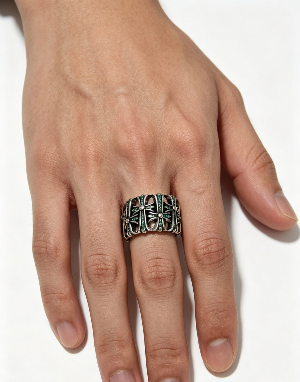 Chrome Hearts Cross Ring - album image 7