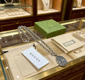 Gucci Anger Forest Interlocking G Antiqued Chain Necklace - album image 1
