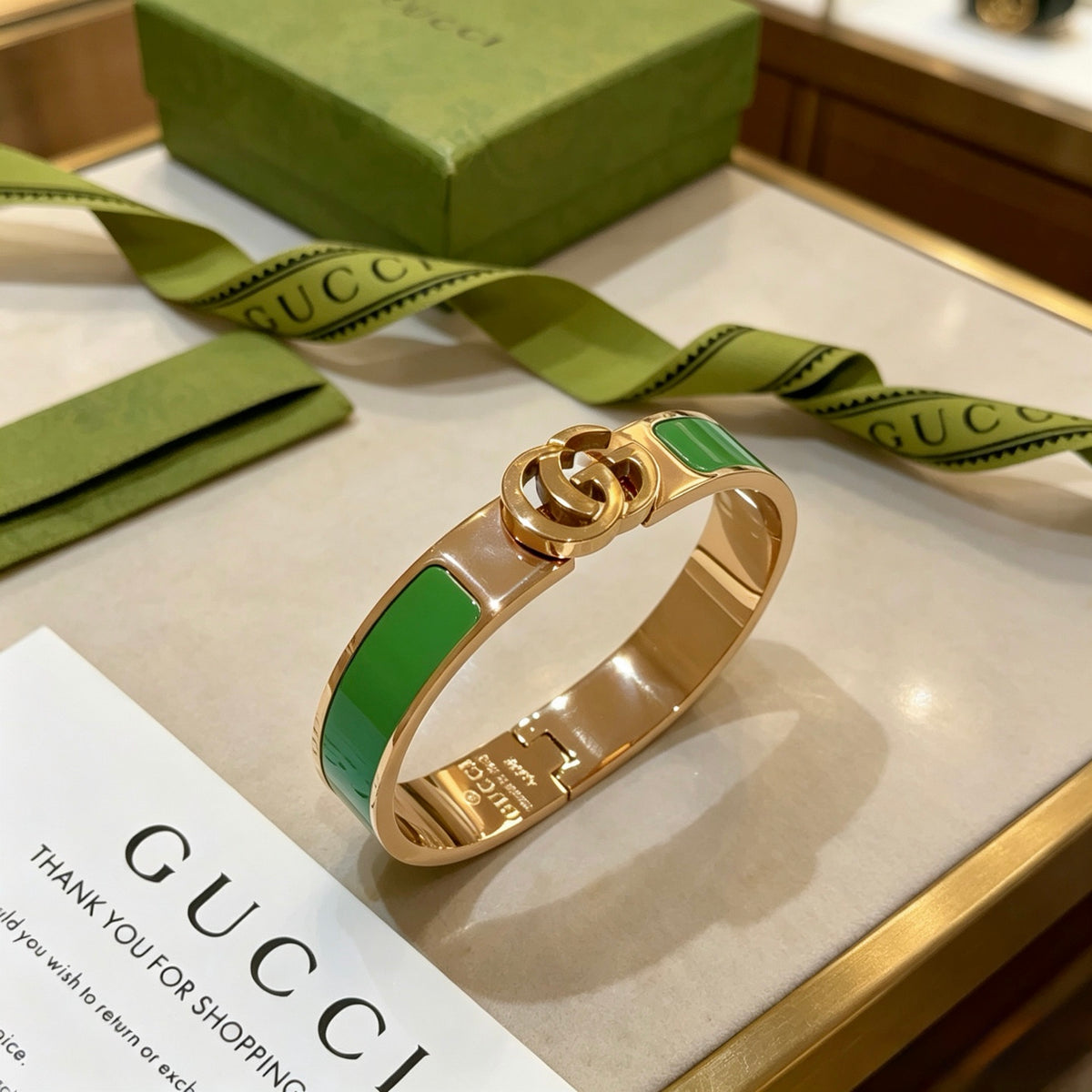 Gucci Anger Forest Interlocking G Bangle - album image 5
