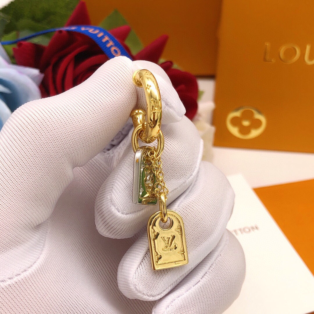 Louis Vuitton Tag Tassel Earrings - album image 7