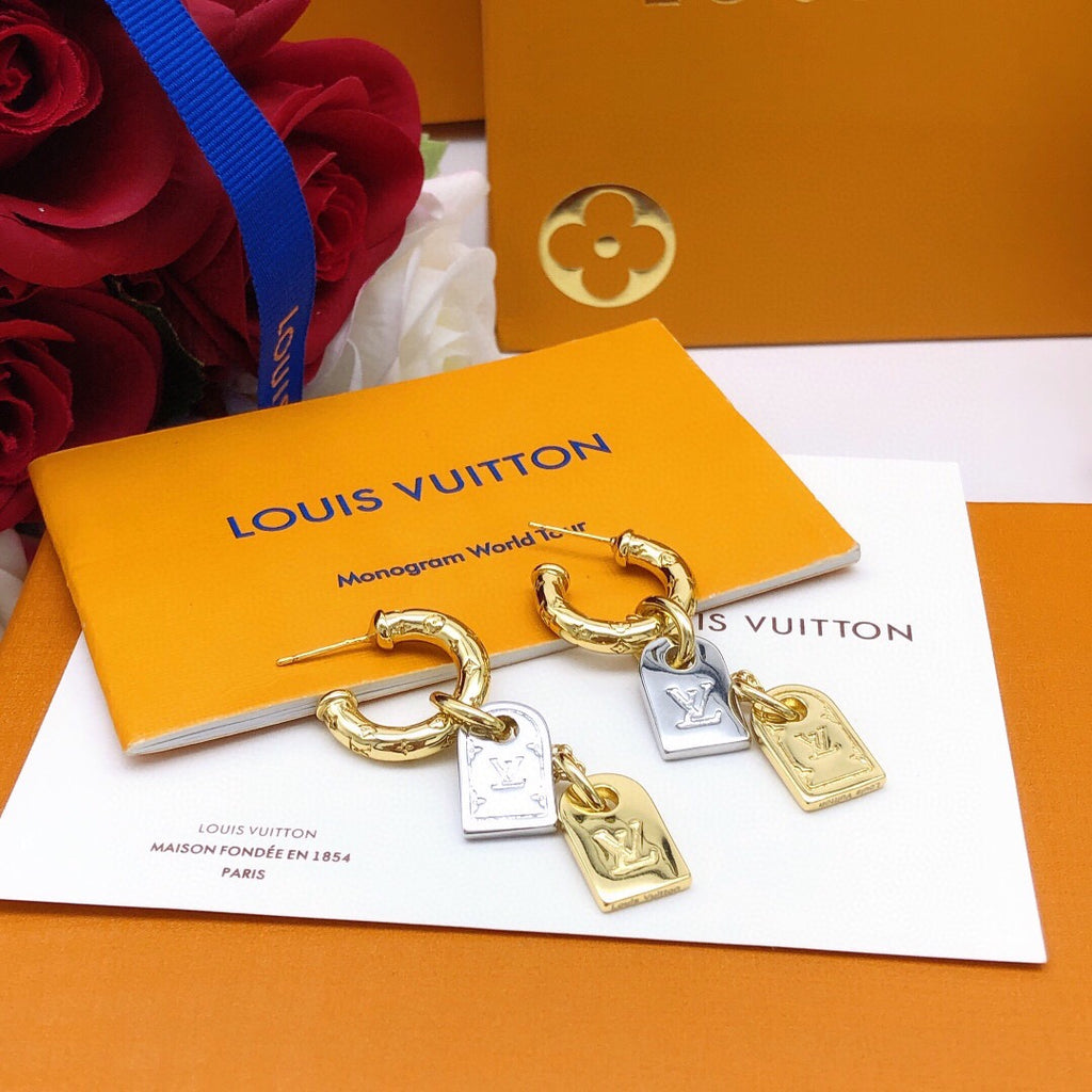 Louis Vuitton Tag Tassel Earrings - album image 3