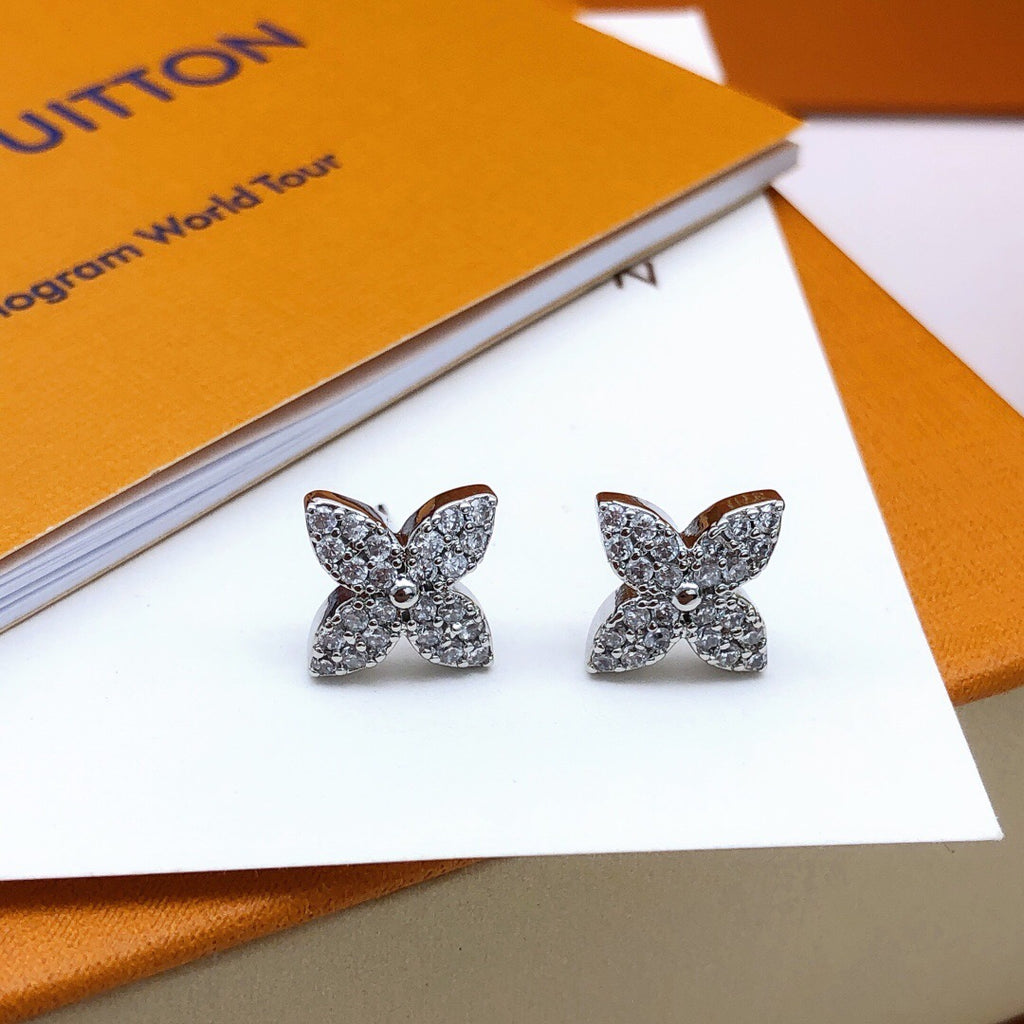 Louis Vuitton Silver-Tone Mini Earrings - album image 5