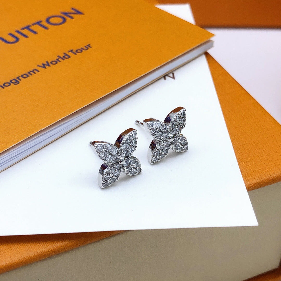 Louis Vuitton Silver-Tone Mini Earrings - album image 4