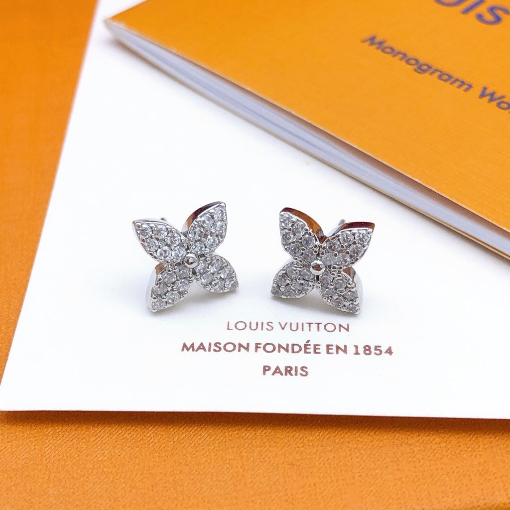 Louis Vuitton Silver-Tone Mini Earrings - album image 1