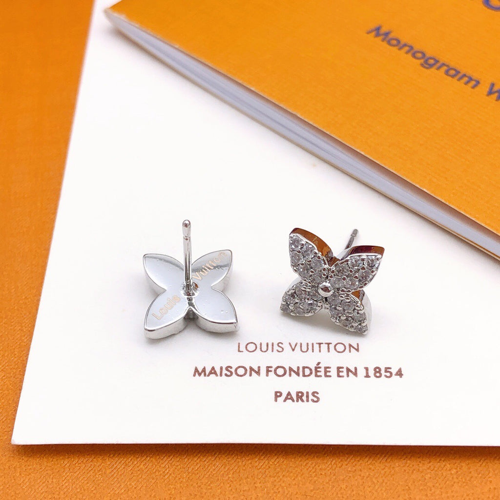 Louis Vuitton Silver-Tone Mini Earrings - album image 2