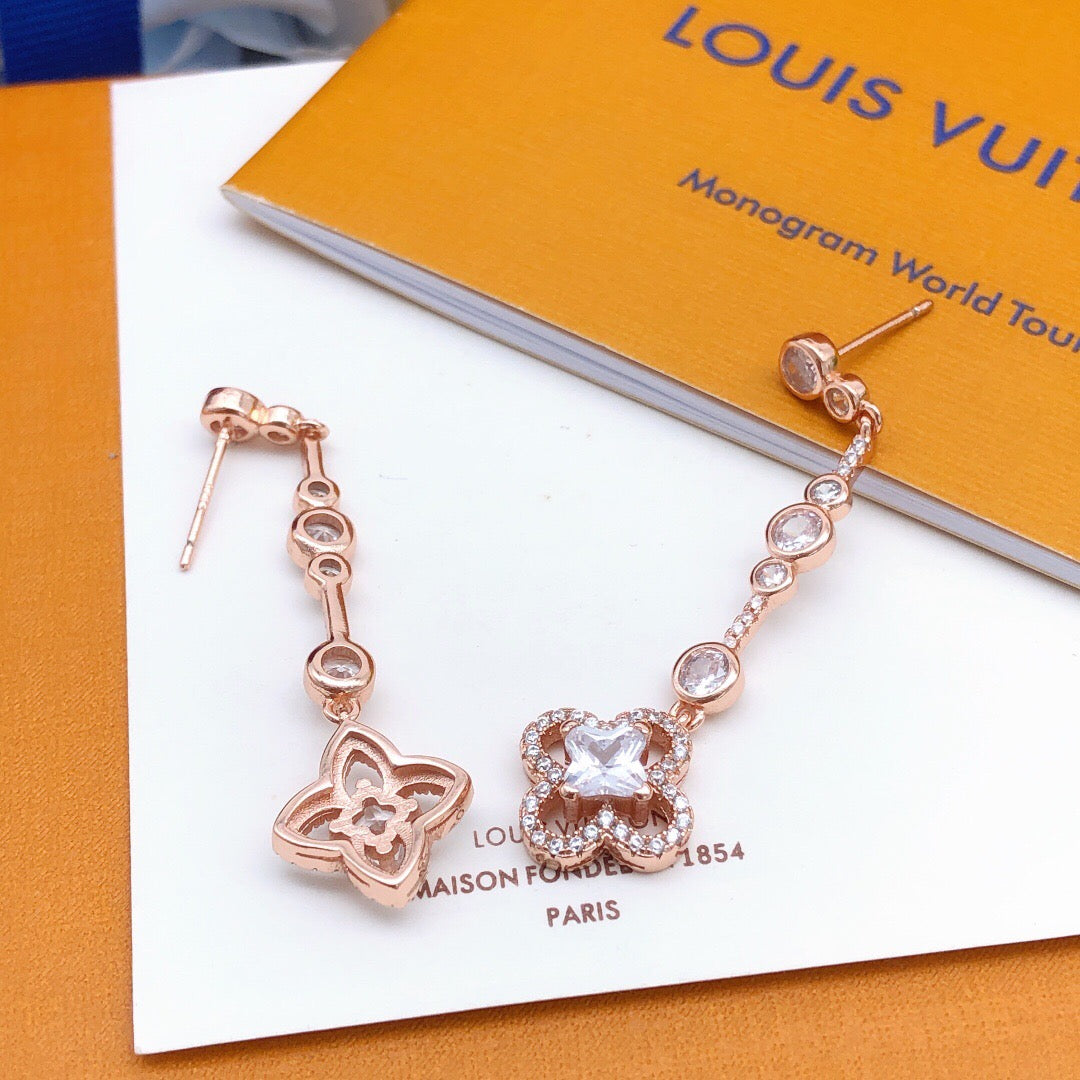 Louis Vuitton Rose Gold-Tone Gold-Tone Tassel Earrings - album image 2
