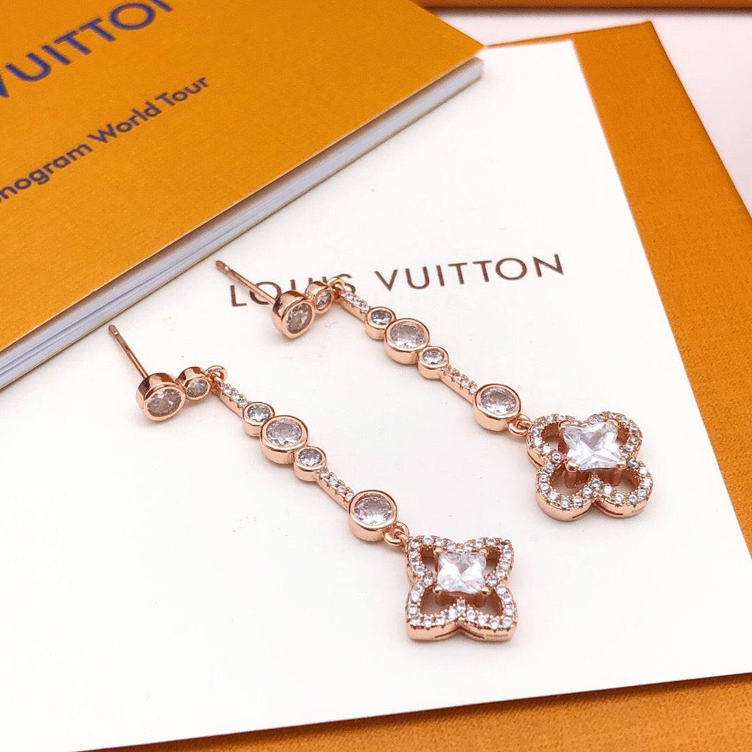 Louis Vuitton Rose Gold-Tone Gold-Tone Tassel Earrings - album image 3