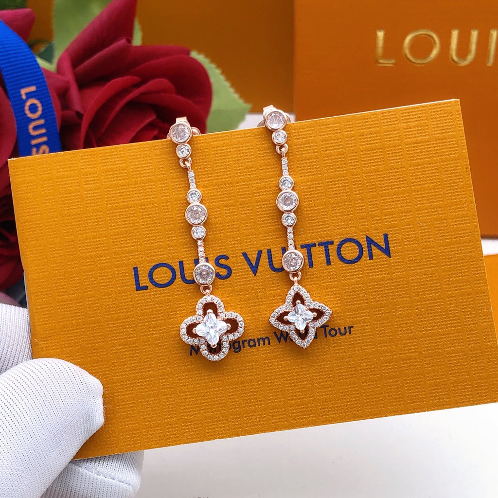 Louis Vuitton Rose Gold-Tone Gold-Tone Tassel Earrings - album image 4