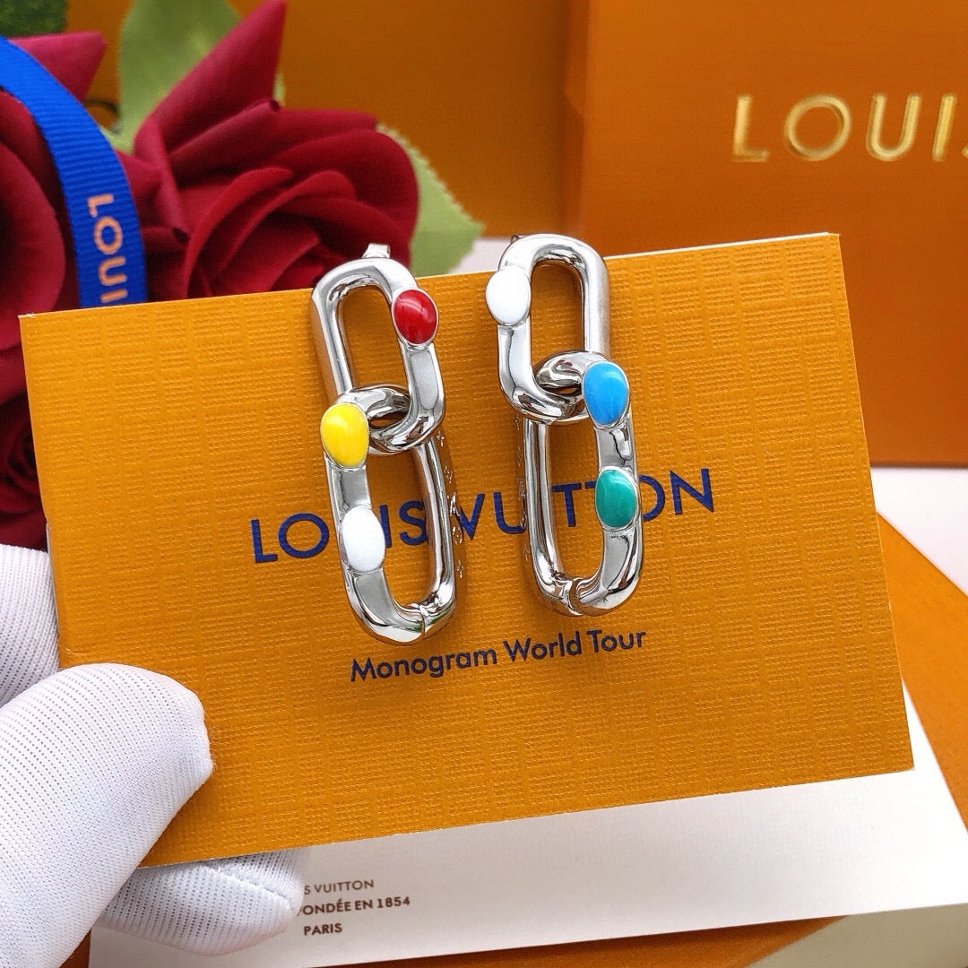 Louis Vuitton Multicolor Tassel Earrings - album image 7