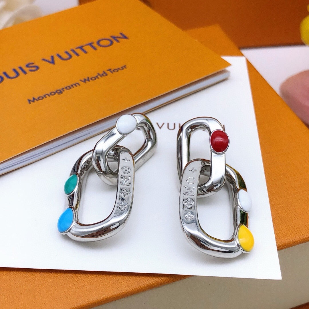 Louis Vuitton Multicolor Tassel Earrings - album image 2