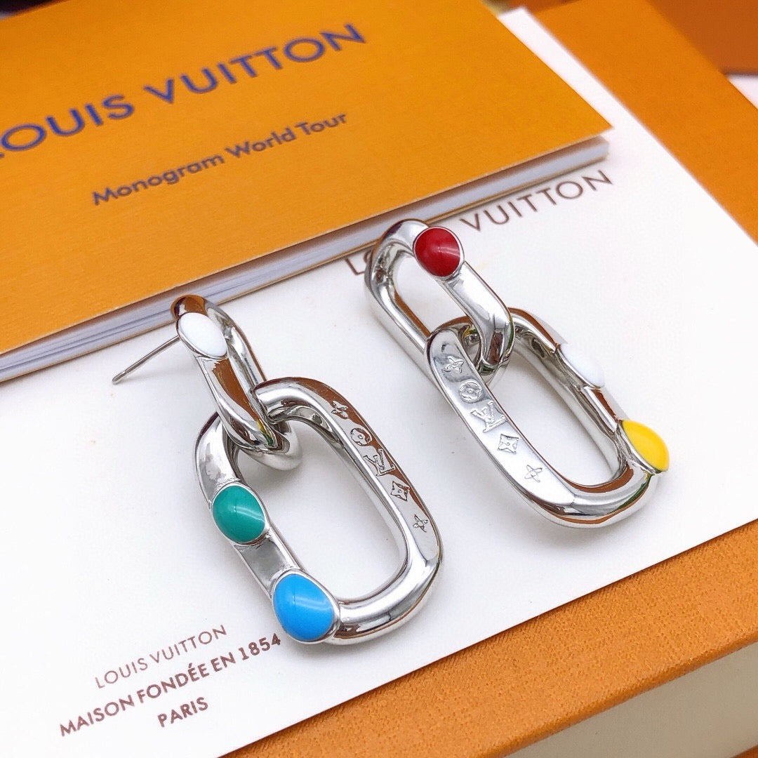 Louis Vuitton Multicolor Tassel Earrings - album image 4