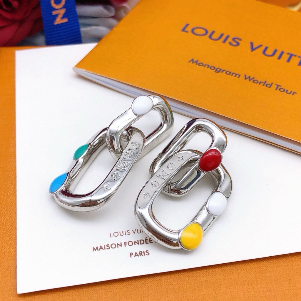 Louis Vuitton Multicolor Tassel Earrings - album image 3