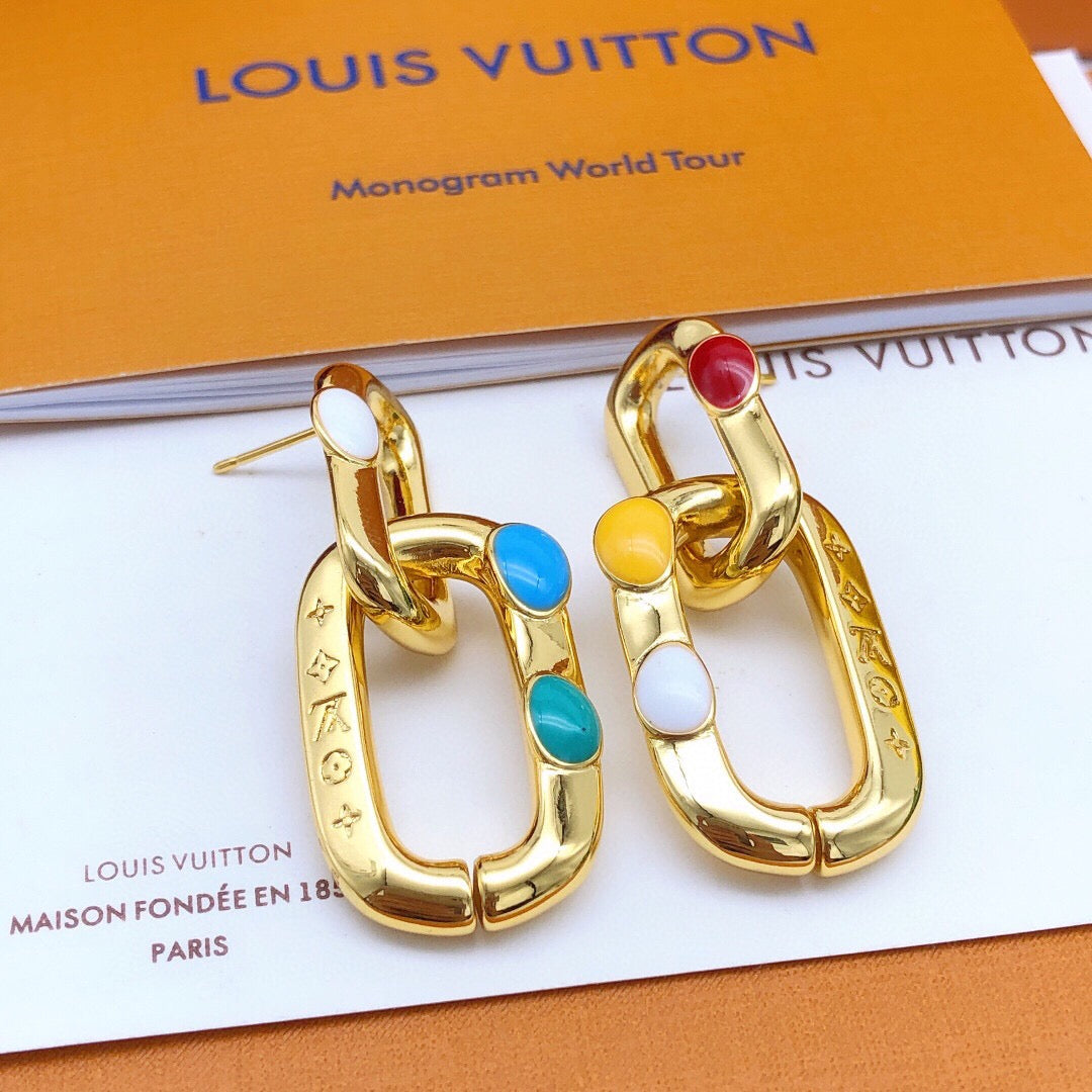 Louis Vuitton Multicolor Tassel Earrings - album image 5