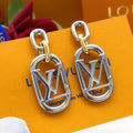 Louis Vuitton Two-Tone Tassel Polished Earrings - album image 1