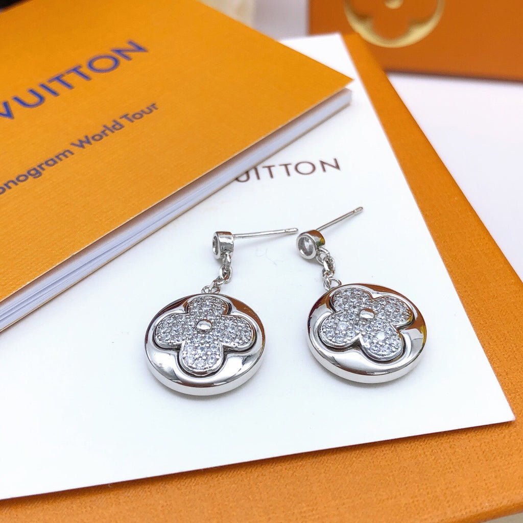 Louis Vuitton Silver-Tone Tassel Earrings - album image 1