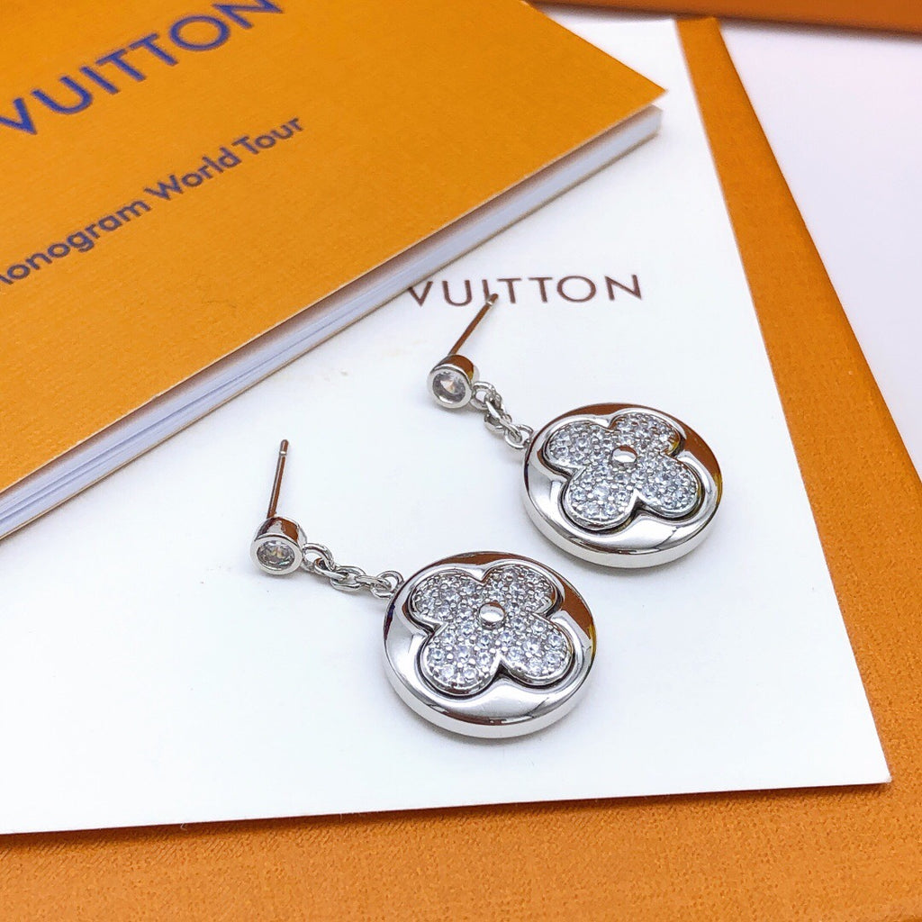 Louis Vuitton Silver-Tone Tassel Earrings - album image 2